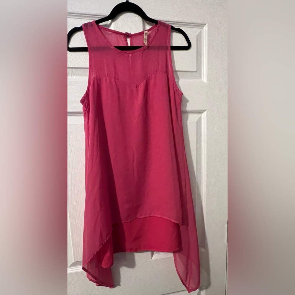 My beloved, pink dress size small.